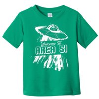 Welcome To Area 51 Toddler T-Shirt