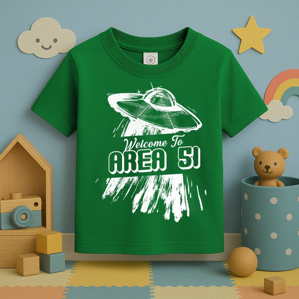 Welcome To Area 51 Toddler T-Shirt