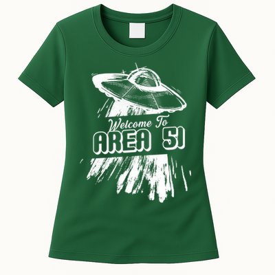Welcome To Area 51 Womens T-Shirt