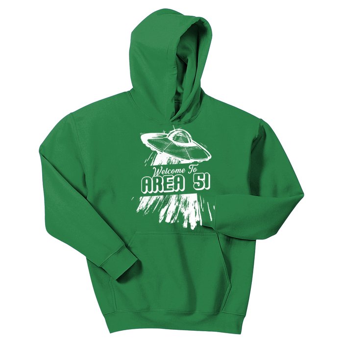 Welcome To Area 51 Kids Hoodie