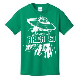 Welcome To Area 51 Kids T-Shirt