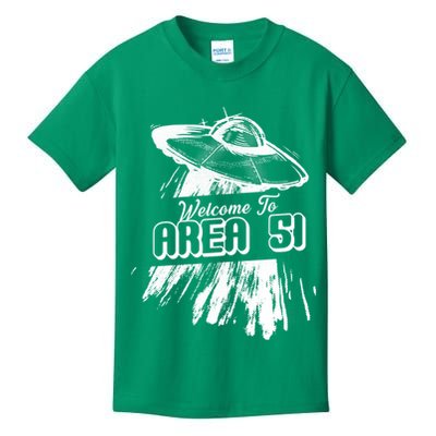 Welcome To Area 51 Kids T-Shirt