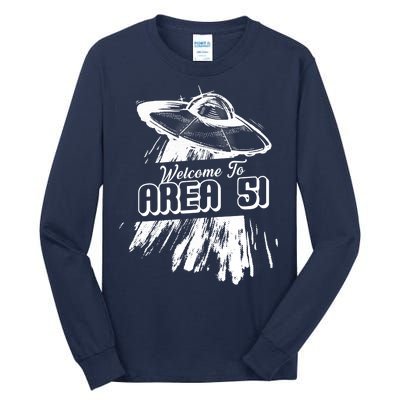 Welcome To Area 51 Tall Long Sleeve T-Shirt