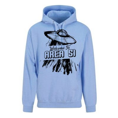 Welcome To Area 51 Unisex Surf Hoodie