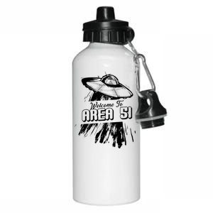 Welcome To Area 51 Aluminum Water Bottle