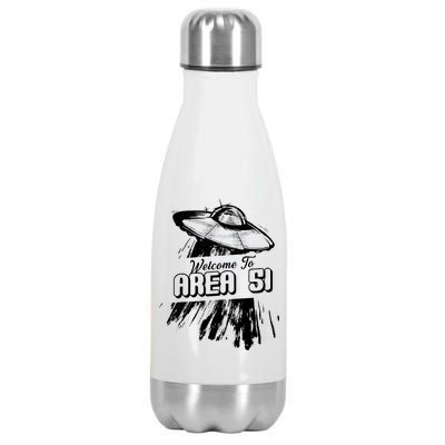 Welcome To Area 51 Stainless Steel Insulated Water Bottle