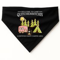 Welcome To Camp Quitcherbitchen USA-Made Doggie Bandana