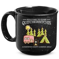Welcome To Camp Quitcherbitchen 15oz Campfire Ceramic Mug