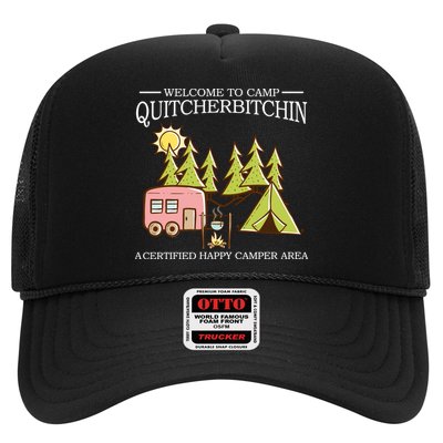 Welcome To Camp Quitcherbitchen Trucker Hat