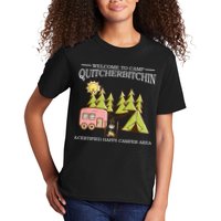 Welcome To Camp Quitcherbitchen Kids T-Shirt