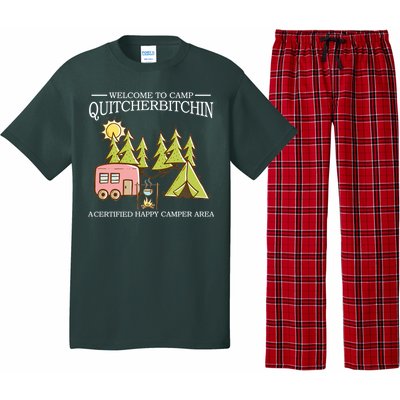 Welcome To Camp Quitcherbitchen Pajama Set