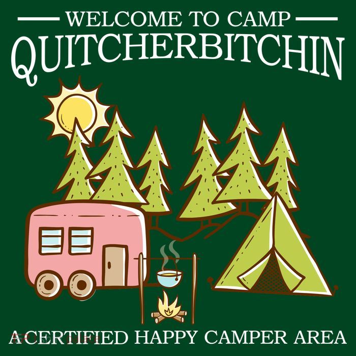 Welcome To Camp Quitcherbitchen Premium T-Shirt