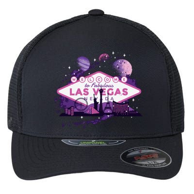 Welcome To Fabulous Las Vegas Flexfit Unipanel Trucker Cap