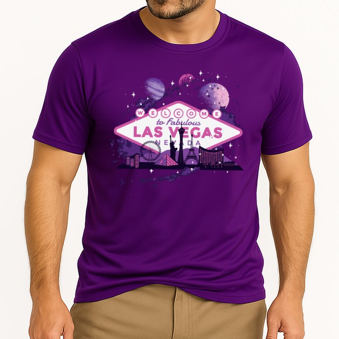 Welcome To Fabulous Las Vegas Cooling Performance Crew T-Shirt