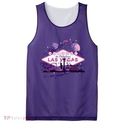 Welcome To Fabulous Las Vegas Mesh Reversible Basketball Jersey Tank