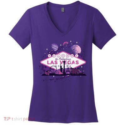 Welcome To Fabulous Las Vegas Women's V-Neck T-Shirt