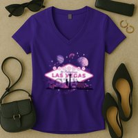 Welcome To Fabulous Las Vegas Women's V-Neck T-Shirt