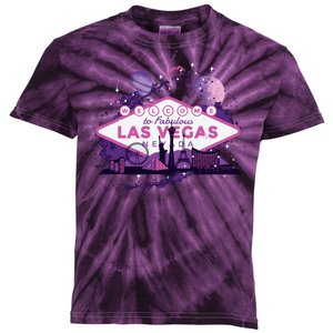 Welcome To Fabulous Las Vegas Kids Tie-Dye T-Shirt