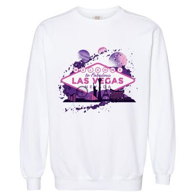 Welcome To Fabulous Las Vegas Garment-Dyed Sweatshirt