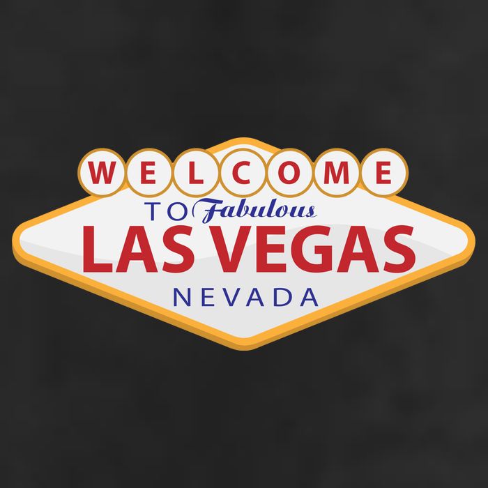 Welcome To Fabulous Las Vegas Sign 7 Panel Mesh Trucker Snapback Hat