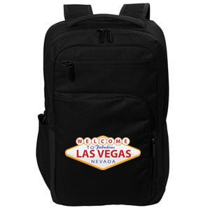 Welcome To Fabulous Las Vegas Sign Impact Tech Backpack