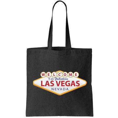 Welcome To Fabulous Las Vegas Sign Bag