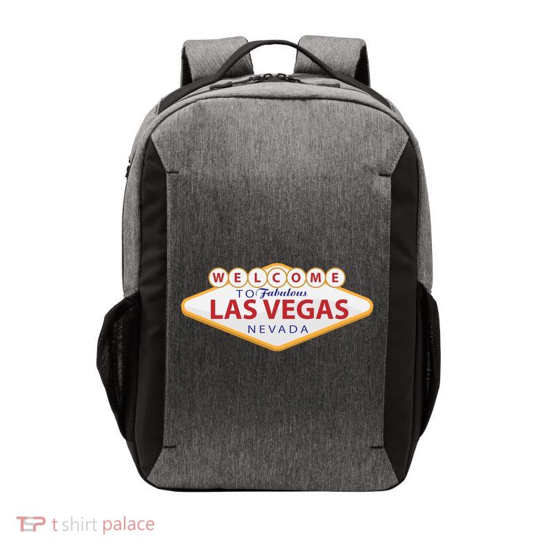 Welcome To Fabulous Las Vegas Sign Vector Backpack
