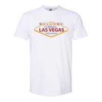 Welcome To Fabulous Las Vegas Sign Softstyle CVC T-Shirt