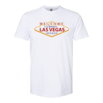 Welcome To Fabulous Las Vegas Sign Softstyle® CVC T-Shirt