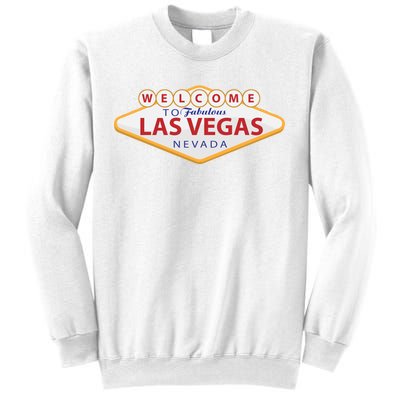 Welcome To Fabulous Las Vegas Sign Sweatshirt