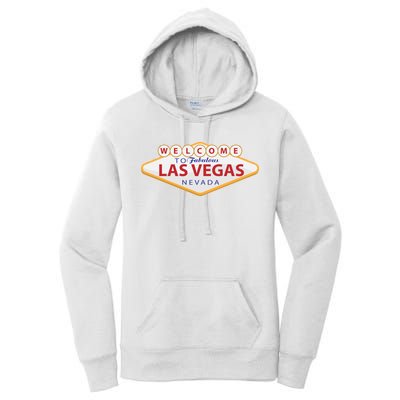 Welcome To Fabulous Las Vegas Sign Women's Pullover Hoodie