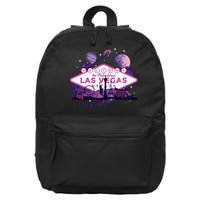 Welcome To Fabulous Las Vegas Universe 16 in Basic Backpack