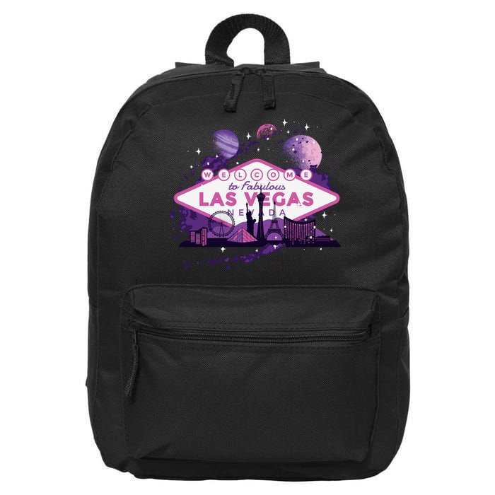 Welcome To Fabulous Las Vegas Universe 16 in Basic Backpack