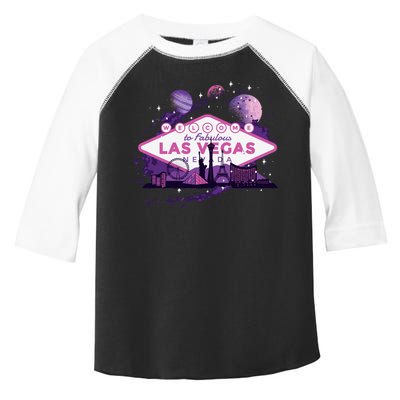 Welcome To Fabulous Las Vegas Universe Toddler Fine Jersey T-Shirt