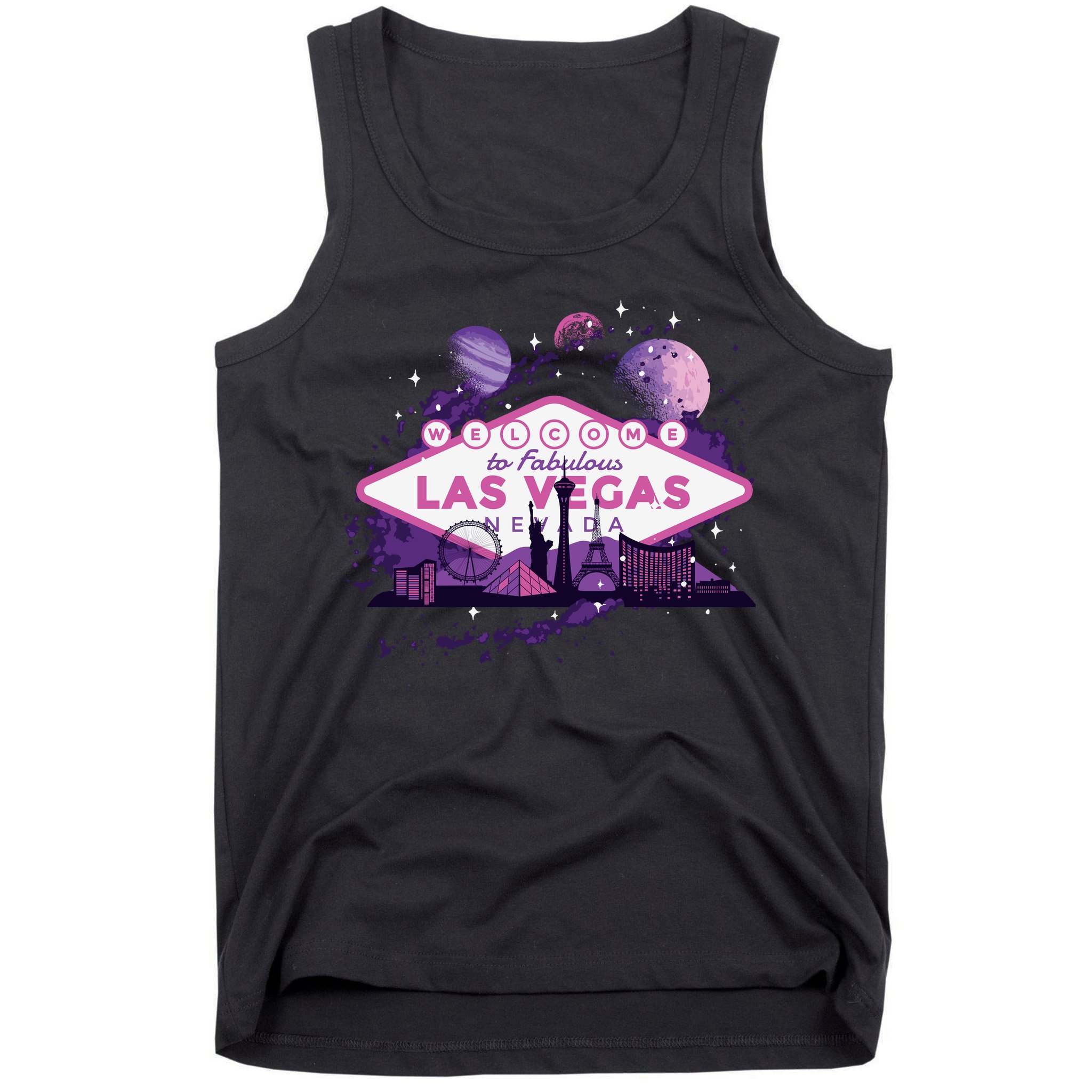 Welcome To Fabulous Las Vegas Universe Tank Top