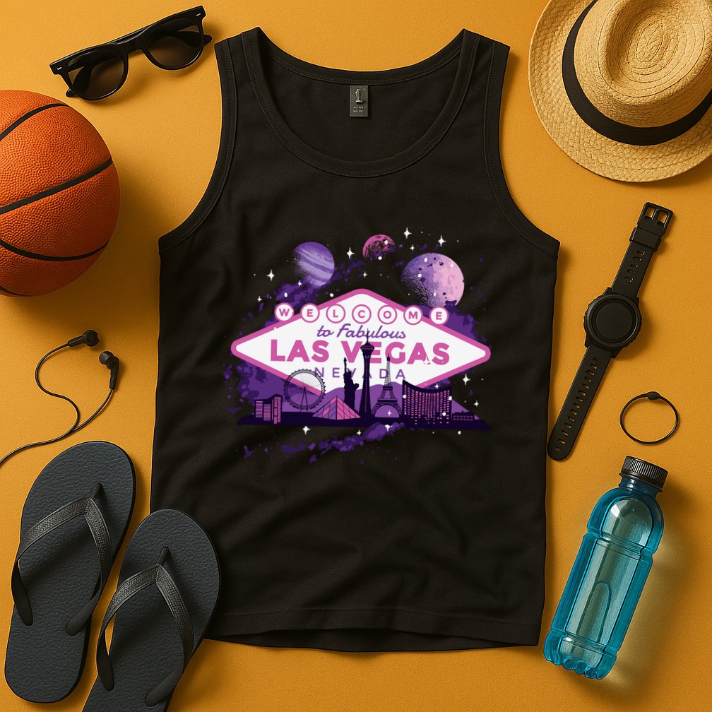 Welcome To Fabulous Las Vegas Universe Tank Top