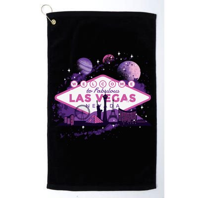 Welcome To Fabulous Las Vegas Universe Golf Towel
