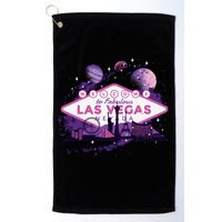 Welcome To Fabulous Las Vegas Universe Golf Towel
