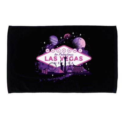 Welcome To Fabulous Las Vegas Universe Microfiber Hand Towel