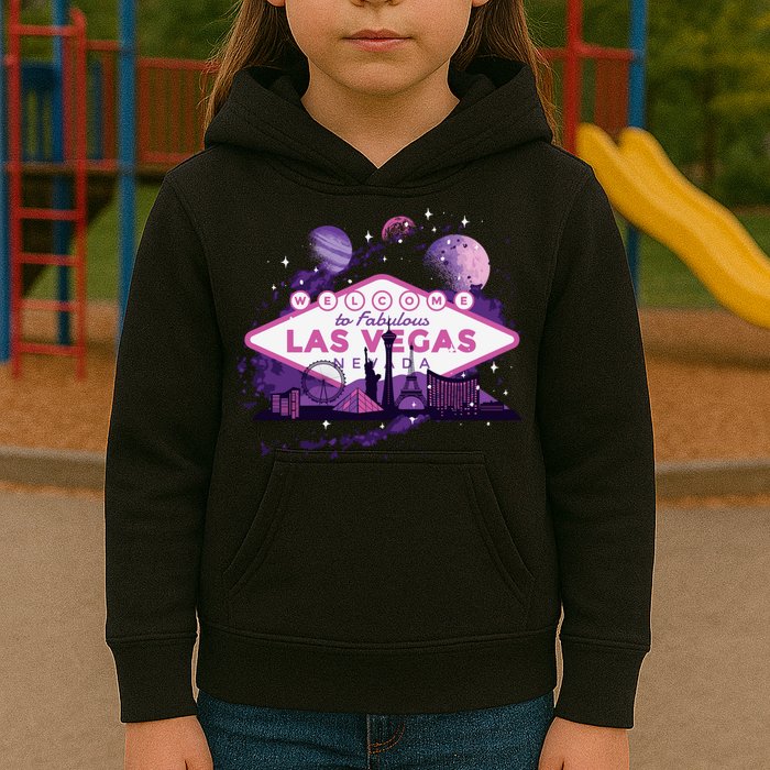 Welcome To Fabulous Las Vegas Universe Kids Hoodie