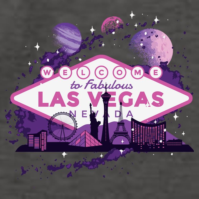 Welcome To Fabulous Las Vegas Universe Vector Backpack