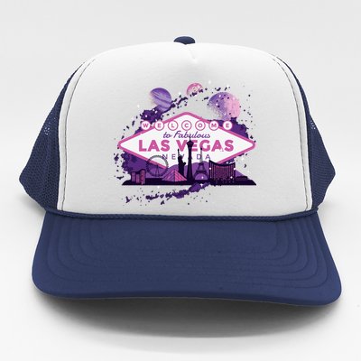 Welcome To Fabulous Las Vegas Universe Trucker Hat