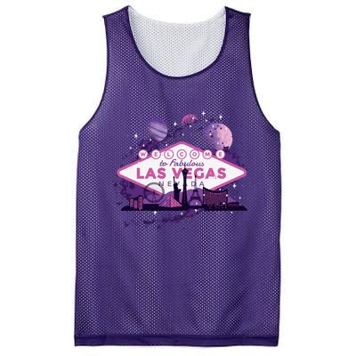 Welcome To Fabulous Las Vegas Universe Mesh Reversible Basketball Jersey Tank