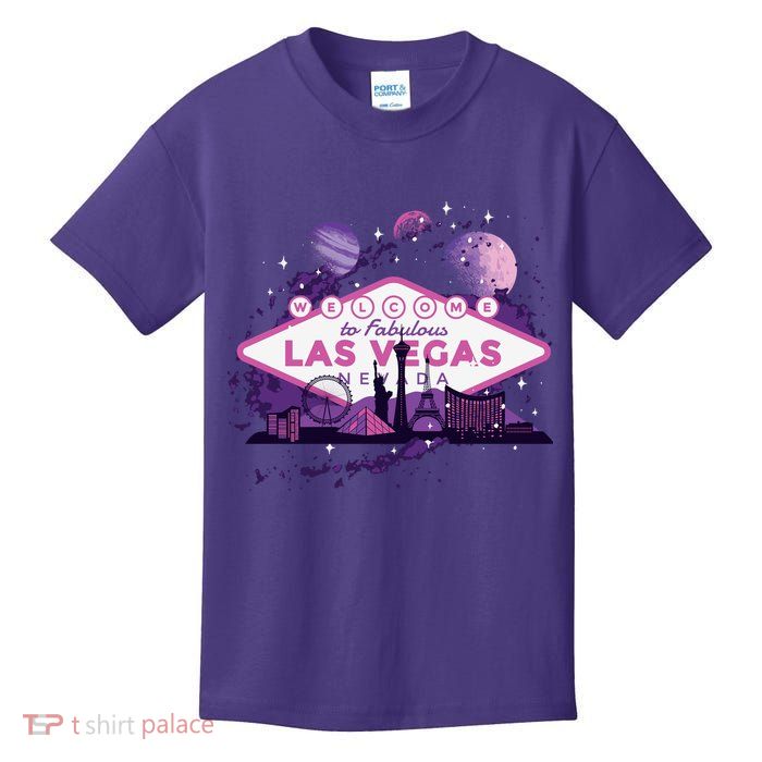 Welcome To Fabulous Las Vegas Universe Kids T-Shirt