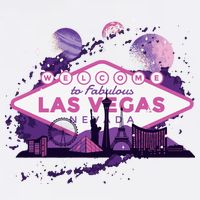 Welcome To Fabulous Las Vegas Universe Garment-Dyed Sweatshirt