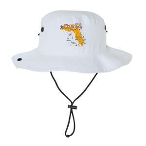 Welcome To Florida Cool Tourist Map Legacy Cool Fit Booney Bucket Hat