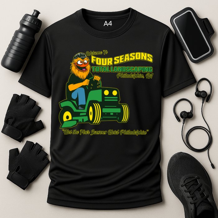 Welcome To Four Season Total Landscaping Philadelphia Cooling Performance Crew T-Shirt