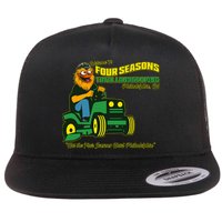 Welcome To Four Season Total Landscaping Philadelphia Flat Bill Trucker Hat