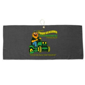 Welcome To Four Season Total Landscaping Philadelphia Large Microfiber Waffle Golf Towel