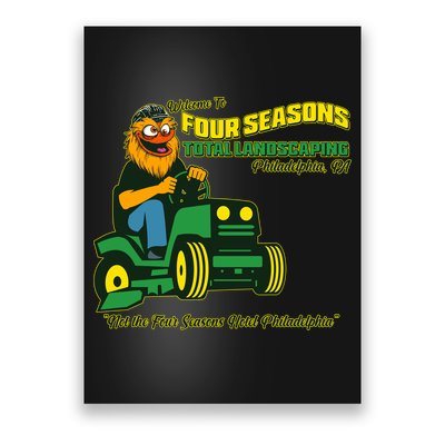 Welcome To Four Season Total Landscaping Philadelphia Poster